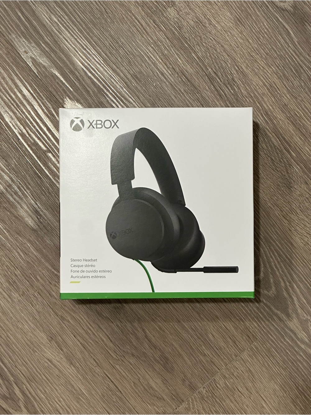 Microsoft Xbox Stereo Headset — Black, Wired